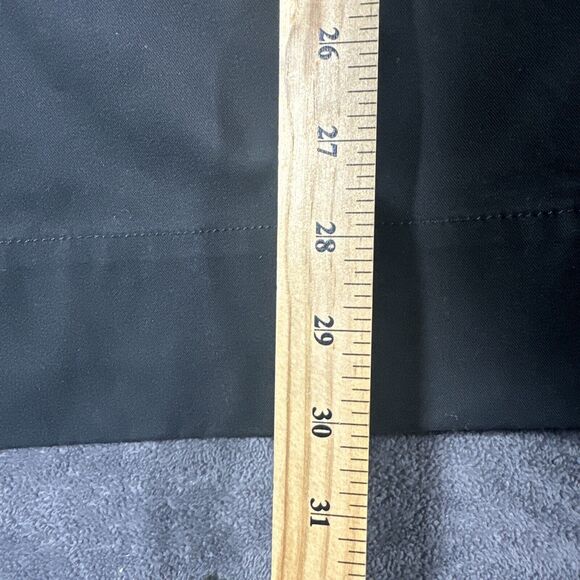 J Crew Ultra Wide Leg Chinos Sz6 Black High Rise Office Y2K 90s Dress Pants - Picture 4 of 9